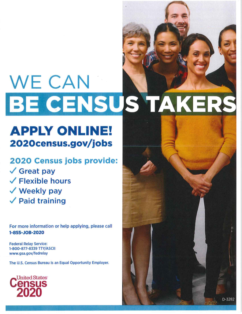 2020 Censusu Poster