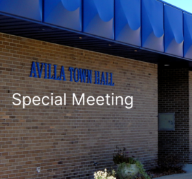 Avilla Indiana Town Hall Special Meeting