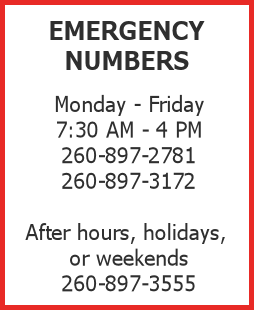 Town of Avilla Emergency Numbers